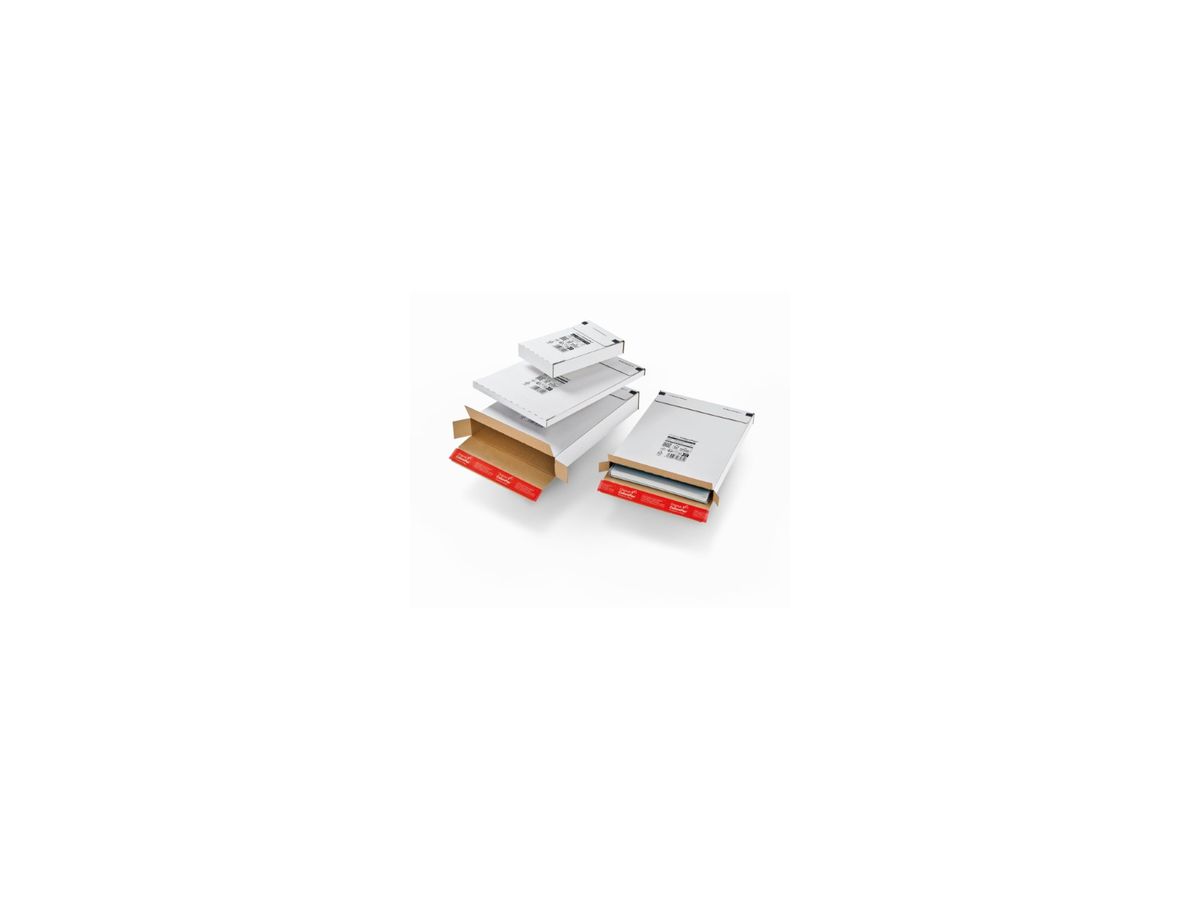 ColomPac Faltkarton CP065.52 13,9x2,9x21,6cm sk weiß
