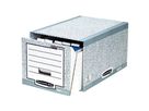 Fellowes Schubladenarchiv Bankers Box System 01820EU grau/weiß