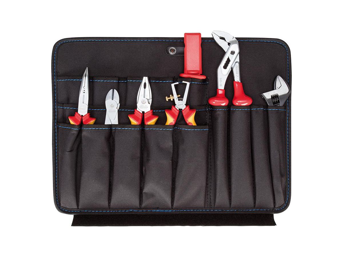 GEDORE Werkzeugsortiment Elektriker 74-teilig im ABS-Koffer