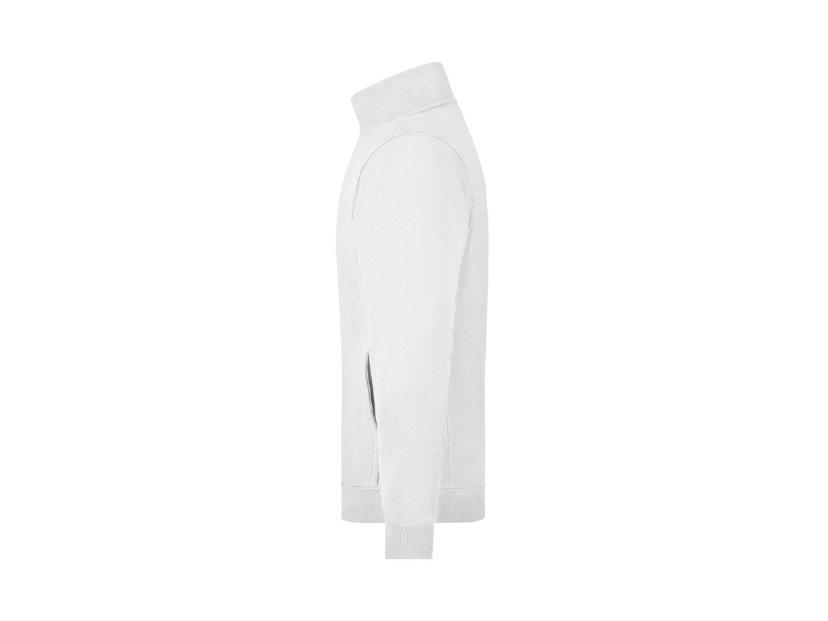 JN Sweat Jacket JN058 100%BW, white, Größe 3XL