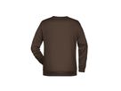 JN Promo Sweat Men JN794 brown, Größe S
