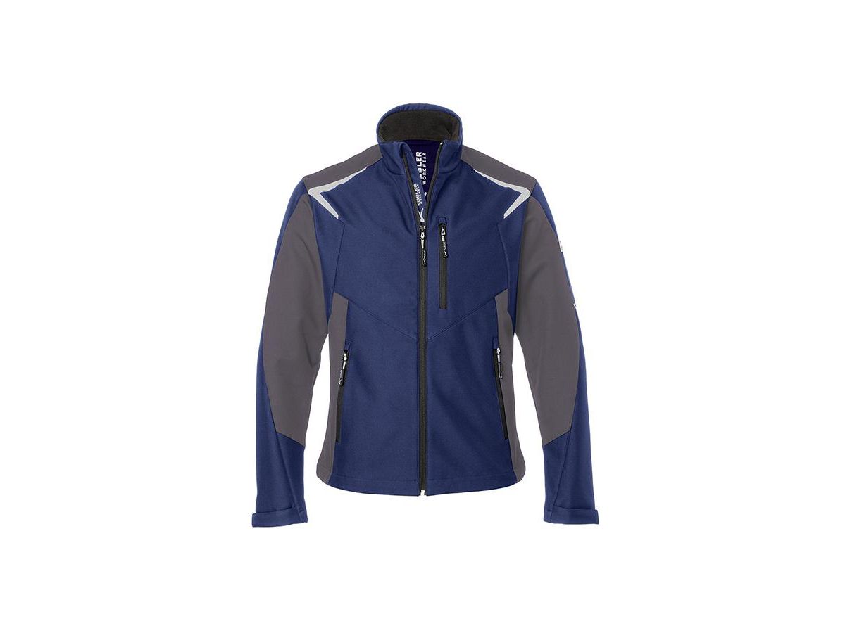 KÜBLER BODYFORCE Ultrashell Jacke 16255374 dunkelblau/anthrazit Gr.4XL