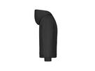 JN Hooded Sweat Junior JN047K 80%BW/20%PES, black, Größe M