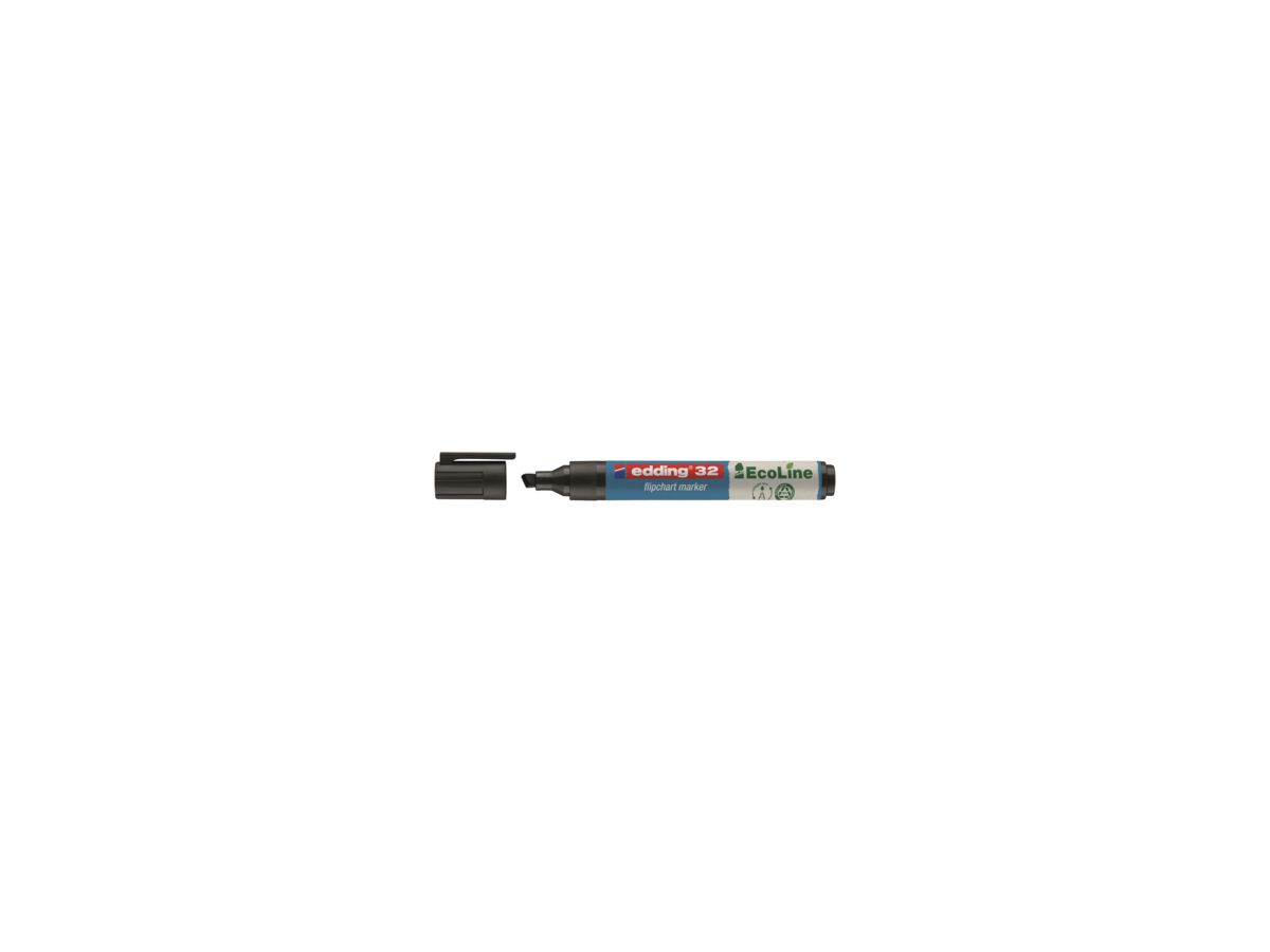 edding Flipchartmarker 32 EcoLine 4-32001 1-5mm Keilspitze schwarz
