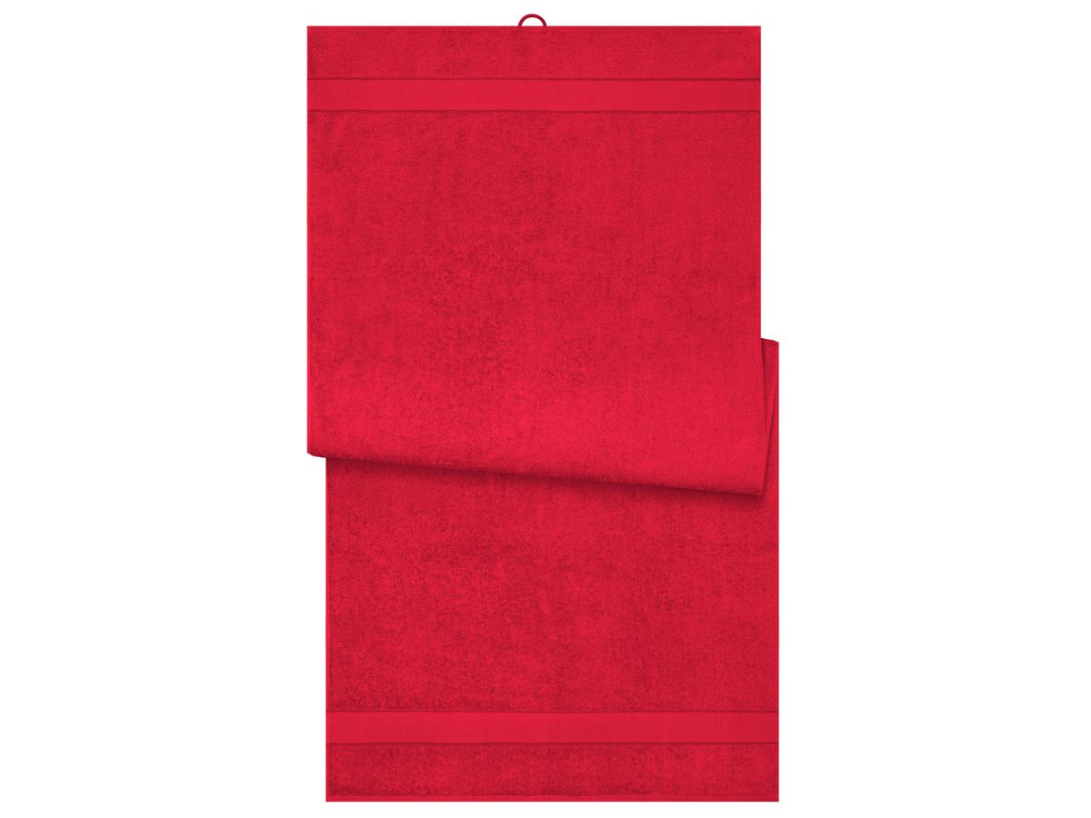 mb Bath Sheet MB445 red, Größe one size