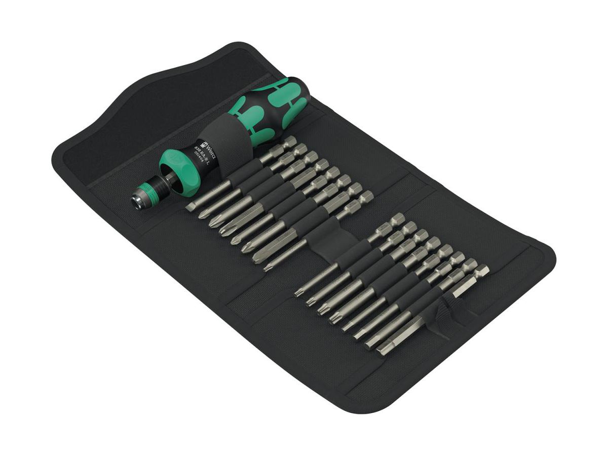 WERA Bit-Satz Kraftform Kompakt 60 RA-R 1