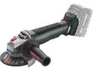 METABO Akku-Winkelschleifer WPB 18 LT BL 11-125 Quick, solo, in metaBOX 165 L