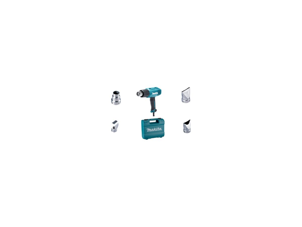 Makita Heißluftgebläse HG5030K 1.600W 350°C-500°C