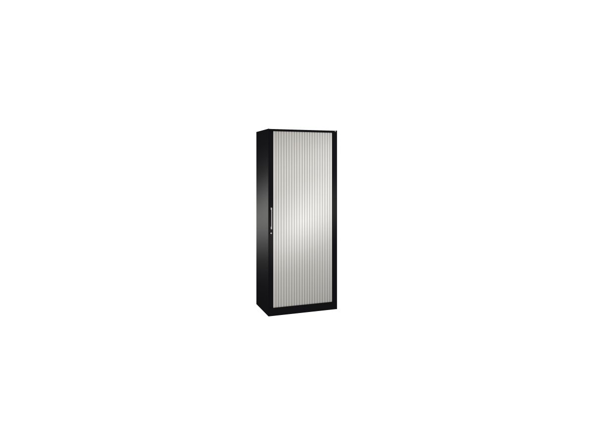 C+P Aktenschrank 143003000S10026 5OH 1980x800x435mm sgr/lgr