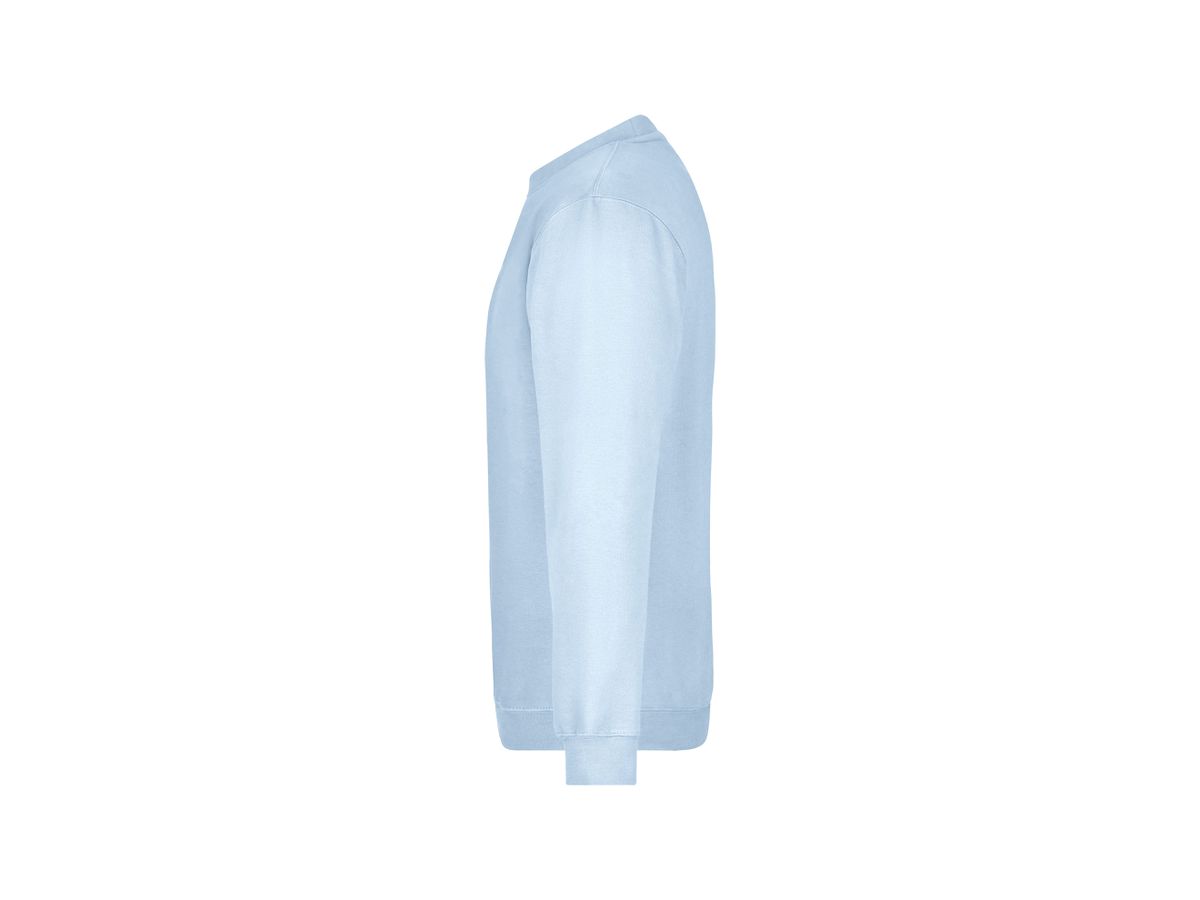 JN Round-Sweat Heavy JN040 80%BW/20%PES, light-blue, Größe 5XL