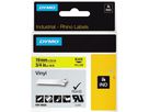 DYMO Schriftbandkassette Rhino ID1 18433 19mmx5,5m sw auf ge