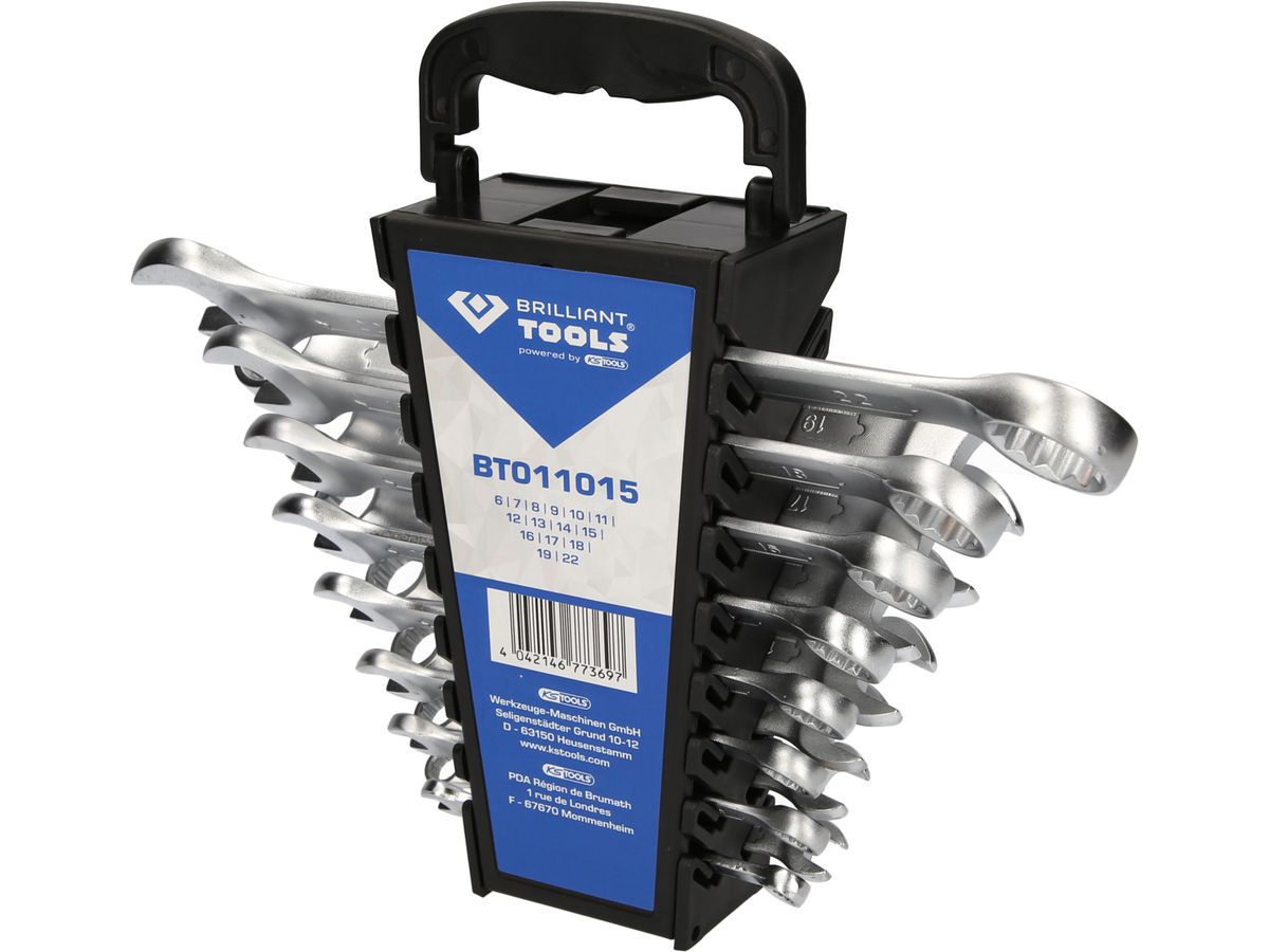 BRILLIANT TOOLS Gabel-Ringschlüssel-Satz