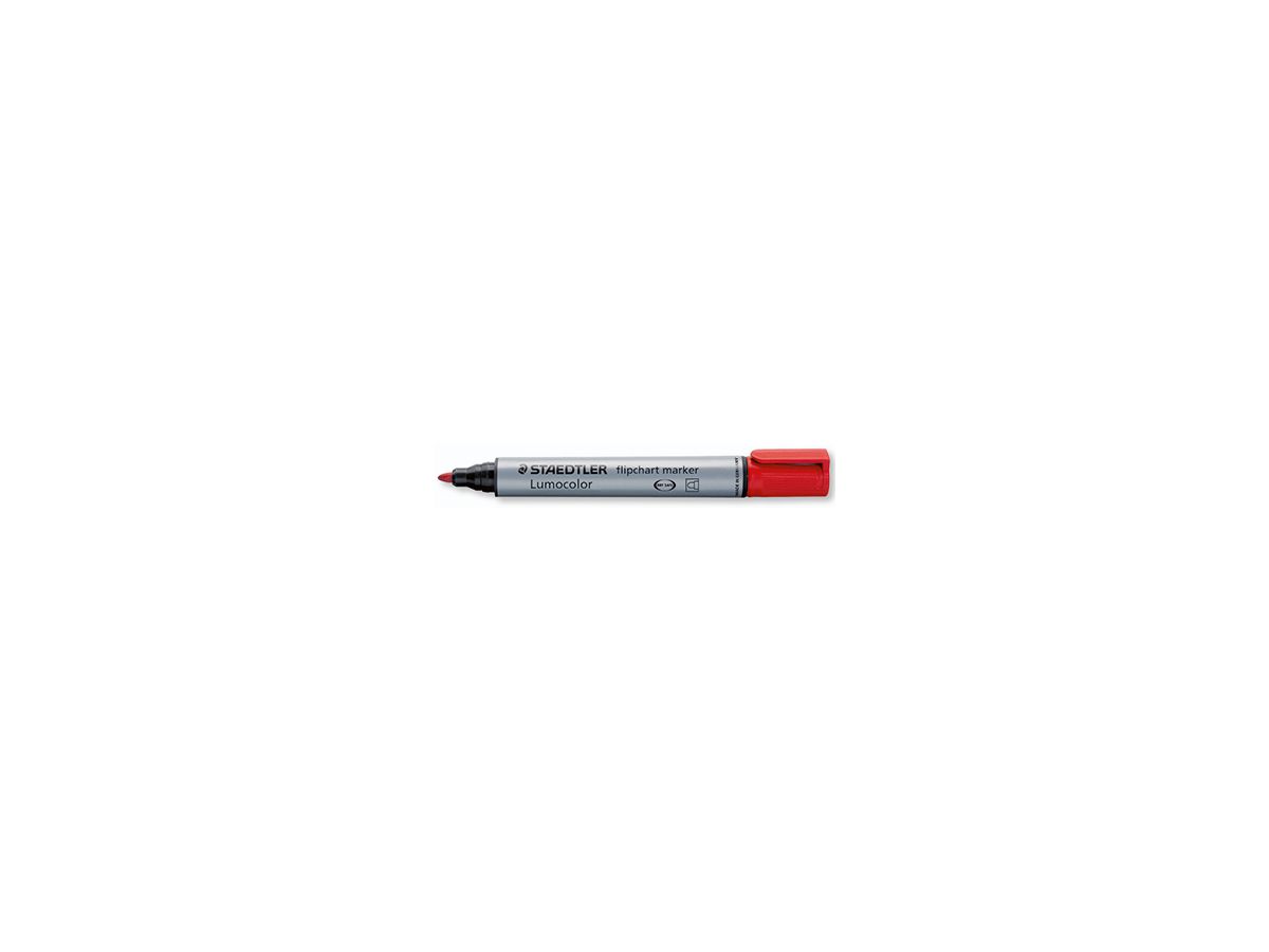 STAEDTLER Flipchartmaker Lumocolor 356-2 2mm Rundspitze rot