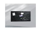 Sigel Multifunktionstafel artverum GL149 910x460x15mm schiefer Stone