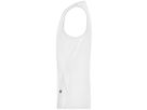 JN Mens Running Tank JN305 100%PES, white/white, Größe 2XL