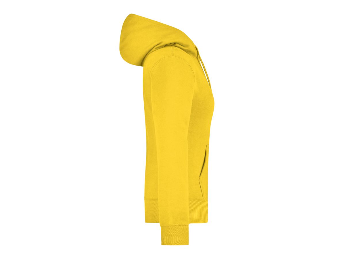JN Ladies Hooded Sweat JN051 80%BW/20%PES, sun-yellow, Größe S