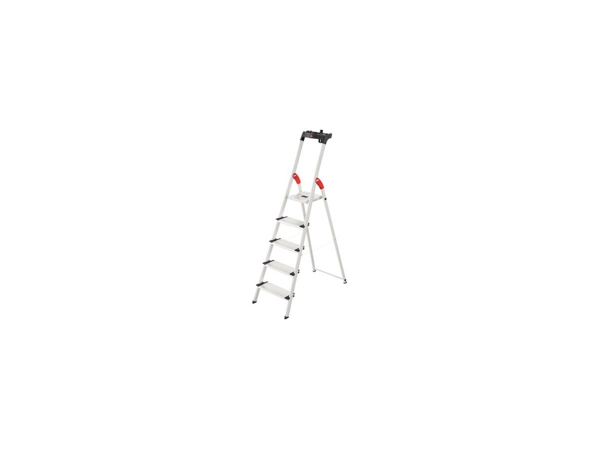 HAILO Stehleiter L80 ComfortLine 8040-507 5Stufen