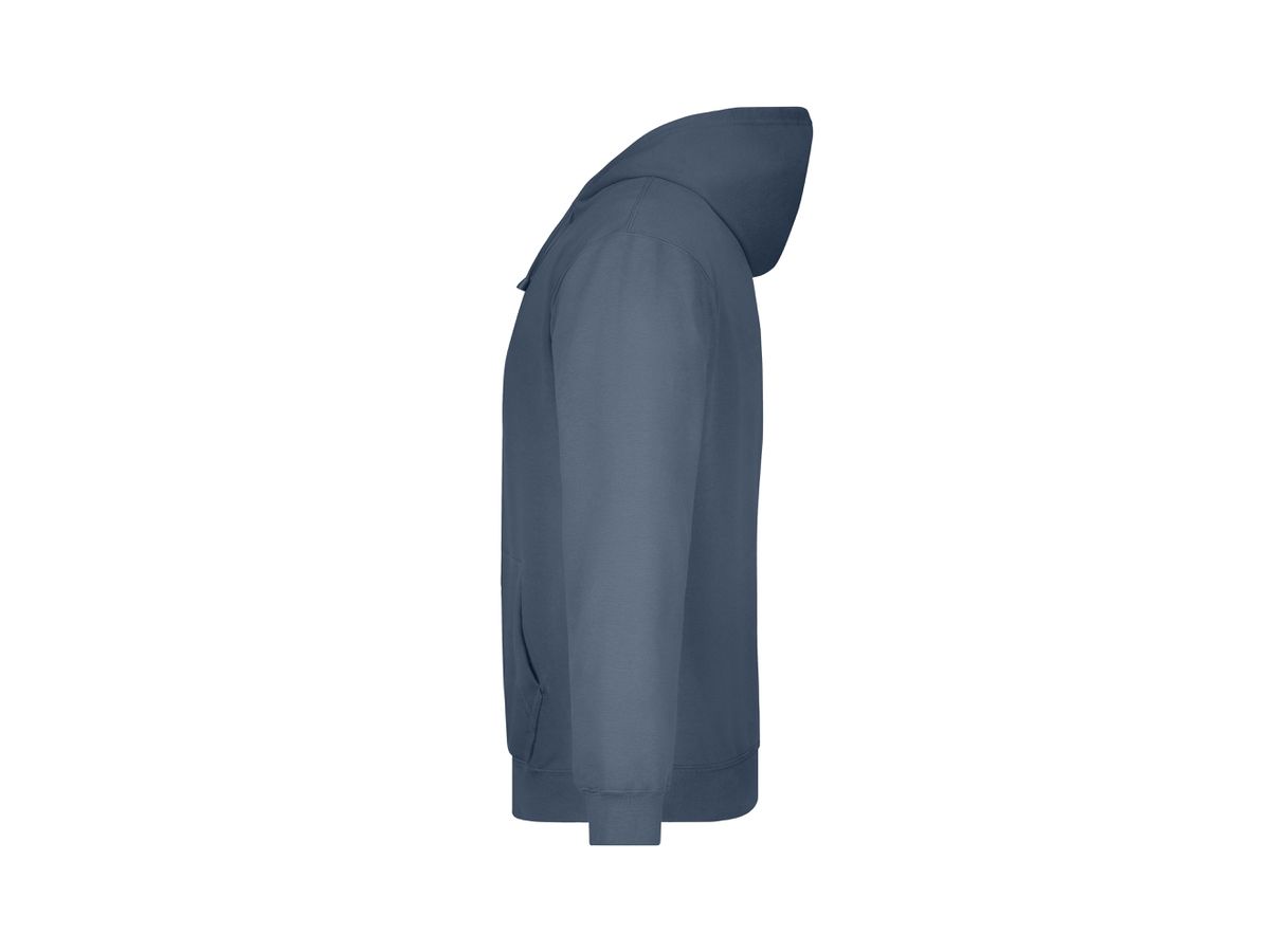JN Hooded Sweat JN047 80%BW/20%PES, carbon, Größe M