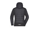 JN Ladies Outdoor Hybrid Jacket JN1049 95%PES/5%EL, black, Größe M