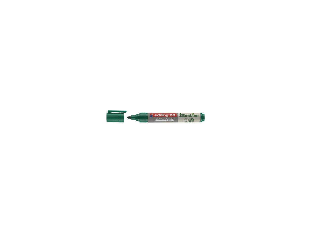 edding Boardmarker 28 EcoLine 4-28004 1,5-3mm Rundspitze grün