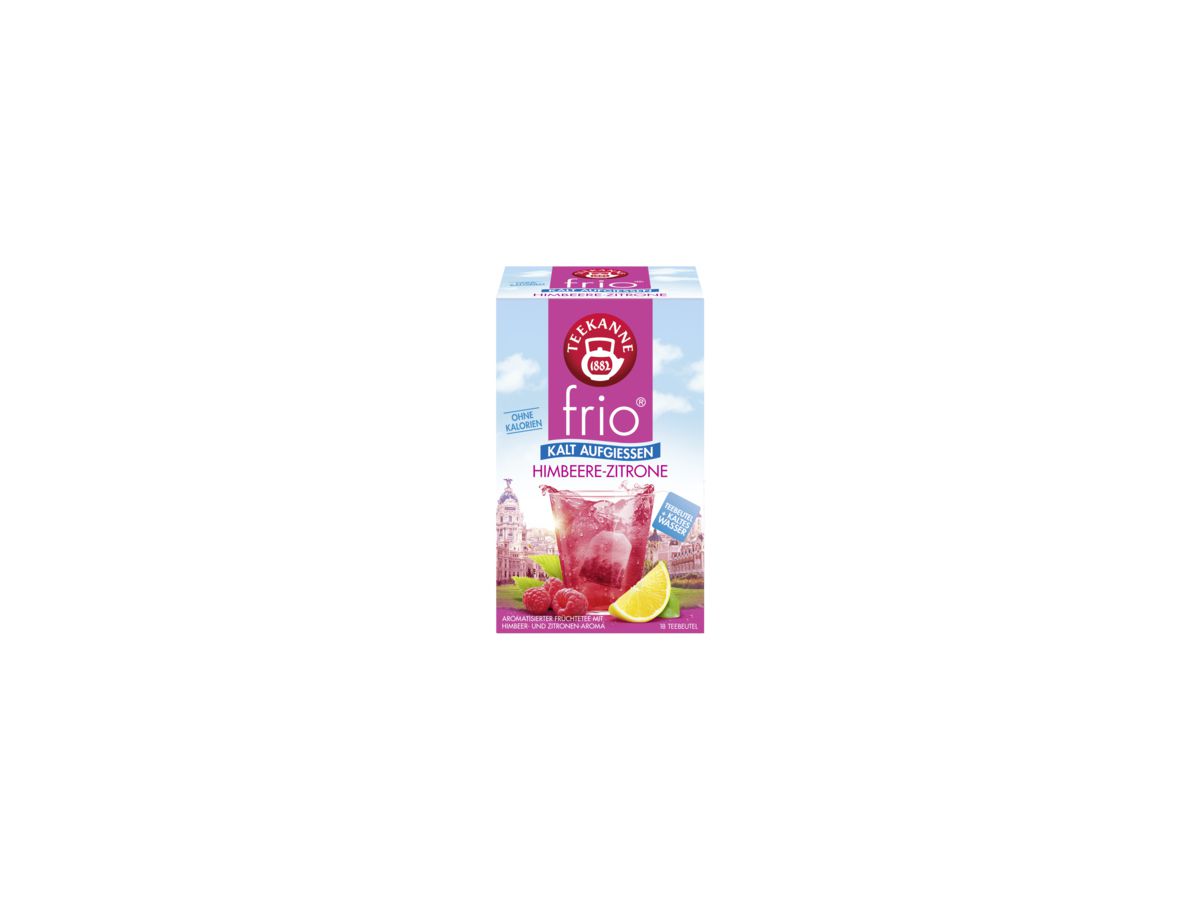 Teekanne Tee frio 6813 Himbeere Zitrone 18 St./Pack.