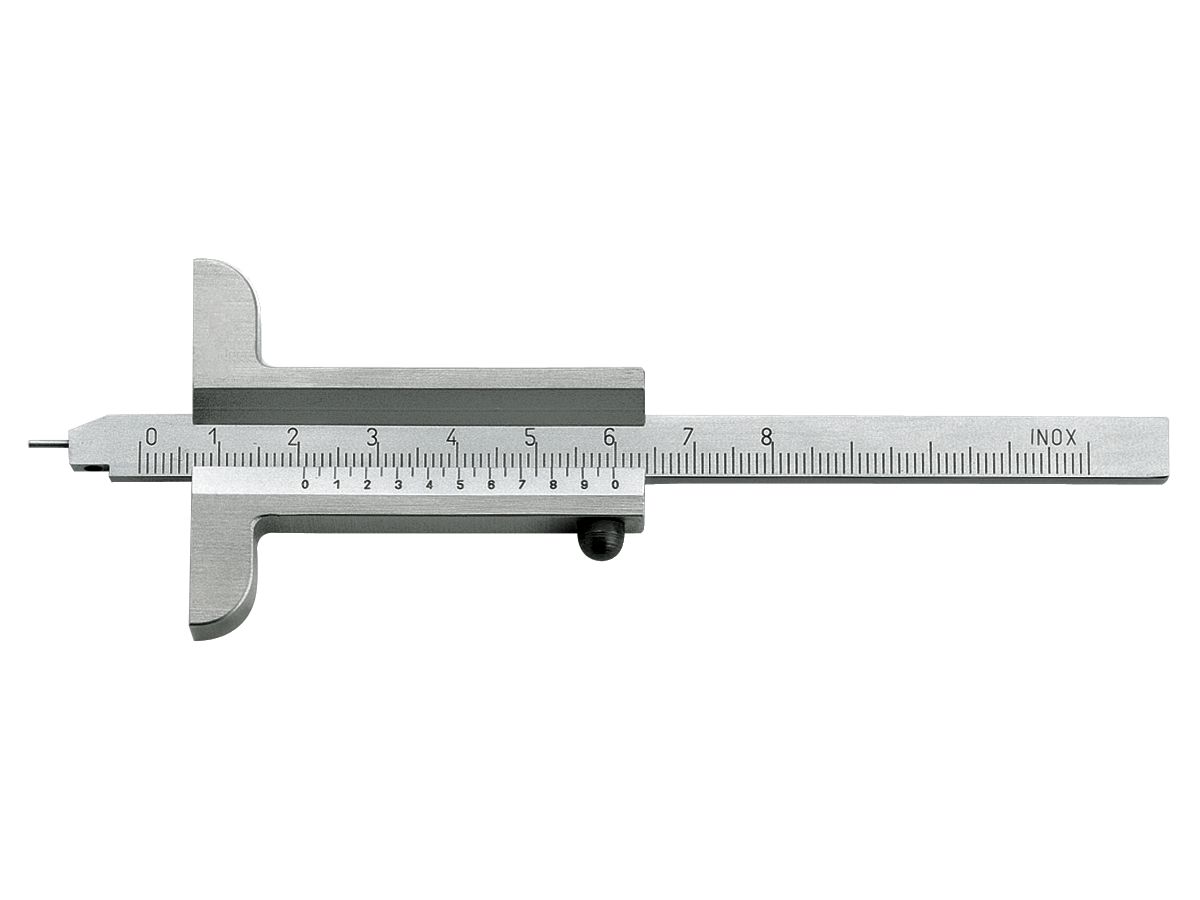 Depth gauge with pin 200mm FORMAT