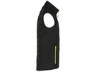 JN Men's Hybrid Vest JN1822 black/neon-yellow Gr. S