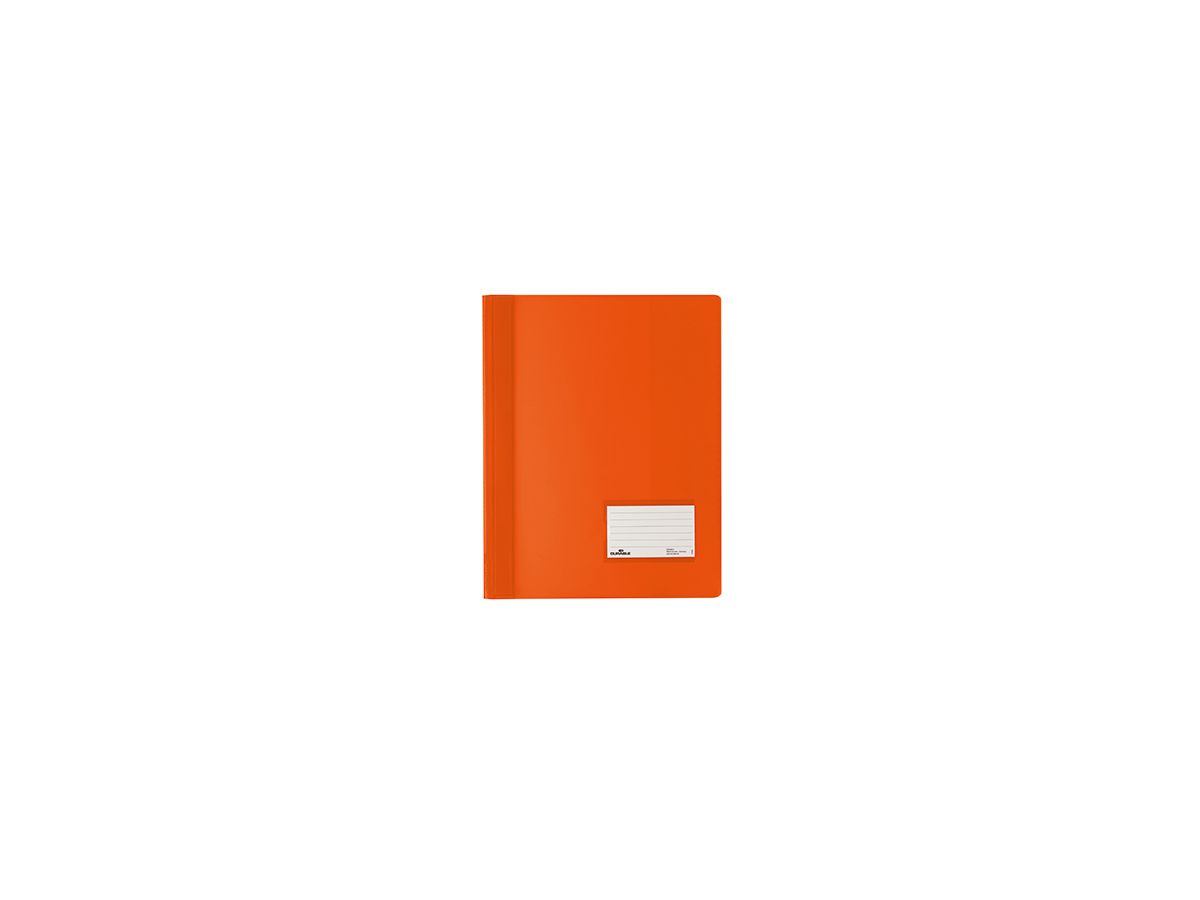 DURABLE Schnellhefter DURALUX 268009 DIN A4 Hartfolie orange
