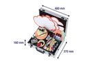 Franken Moderationskoffer Profi UMK 48x16x37cm 2.500Teile Aluminium si