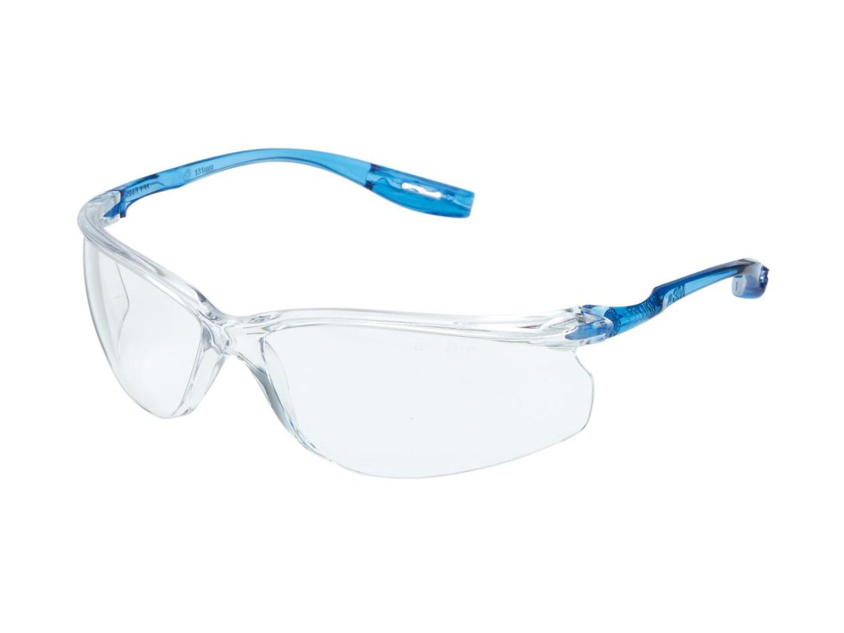 3M Schutzbrille TORA CCS, DE272944732 PC, klar, Rahmen blau