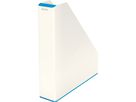 Leitz Stehsammler WOW 53621036 DIN A4 PS weiß/blau