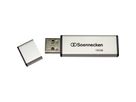 Soennecken USB-Stick 71613 2.0 16GB schwarz/silber