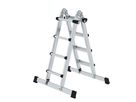 Günzburger Teleskopleiter 4-teilig mit Traverse 4x4 Sprossen  Art.-Nr.:32122