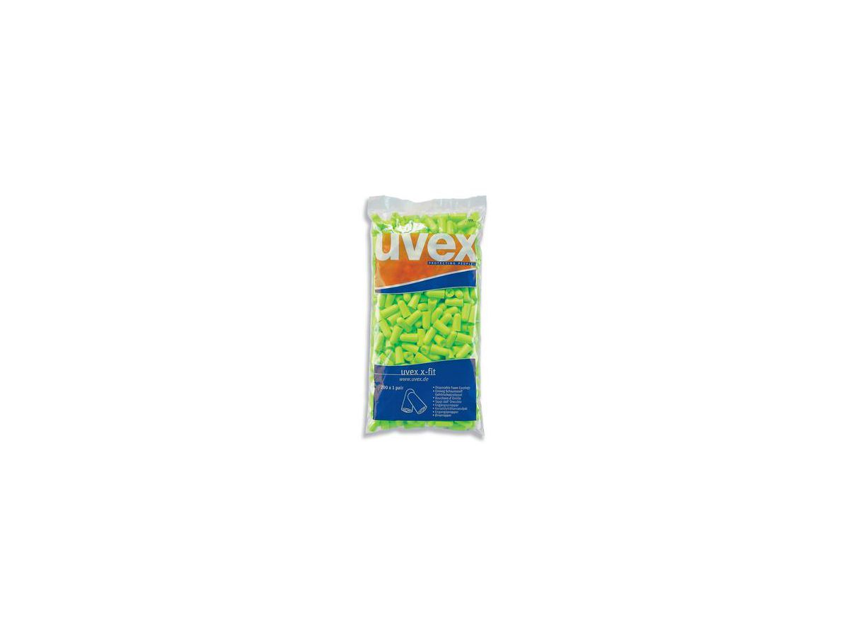UVEX Einwegstöpsel X-FIT Nachfüllpackung ( 200 Paar ) Nr. 2112.003