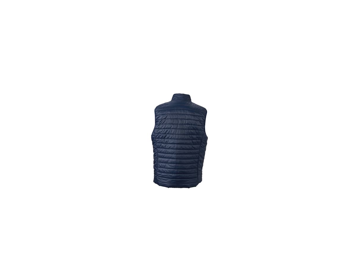 JN Mens Lightweight Vest JN1090 100%PA, navy/aqua, Größe 3XL