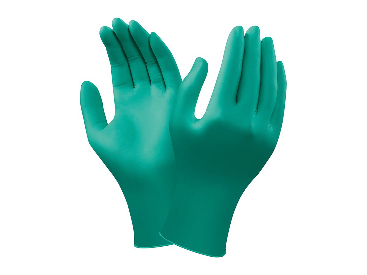 ANSELL Einweg-Handschuh TouchNTuff 92-600, Gr. 6,5-7, grün, Box a 100 Stück