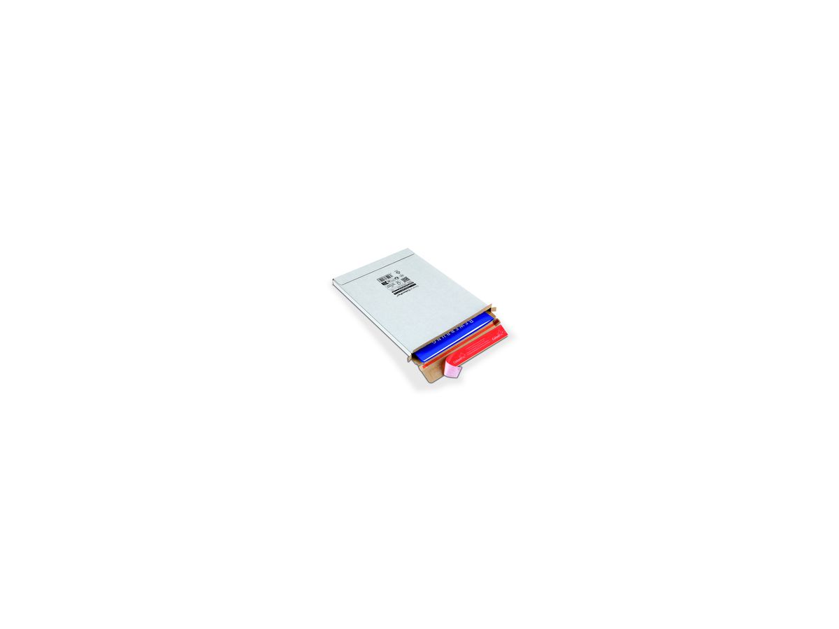 ColomPac Faltkarton CP065.55 24,4x34,4x1,5cm sk weiß