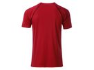 JN Men's Sports T-Shirt JN496 red/black, Größe XL