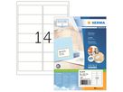 HERMA Superprint-Etiketten 4678 99,1x38,1mm weiß 1.400 St./Pack