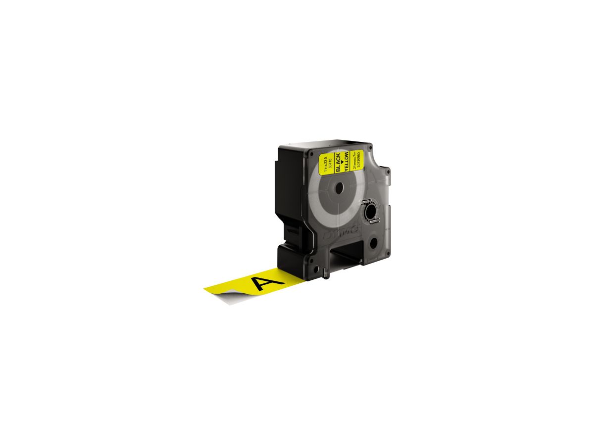 DYMO D1 Schriftband 24mm/7m schwarz/gelb S0720980