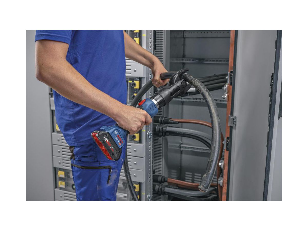 BOSCH Akku-Kabelschneider, hydraulisch GKH 18V-50, solo, in XL-BOXX