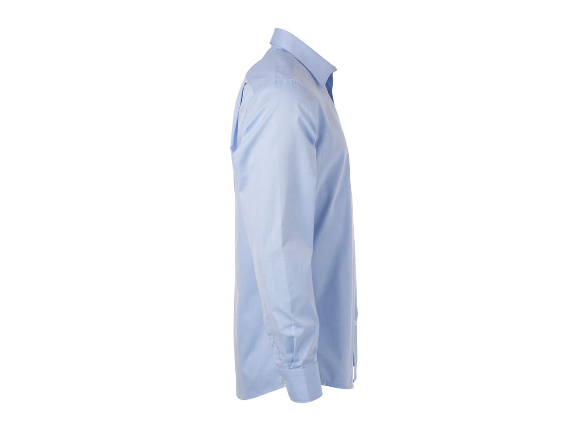 JN Herren Langarm Shirt JN690 light-blue, Größe M
