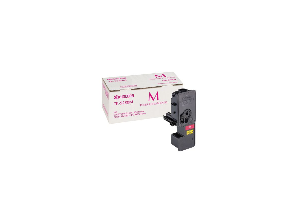 KYOCERA Toner 1T02R9BNL0 TK-5230M 2.200Seiten magenta