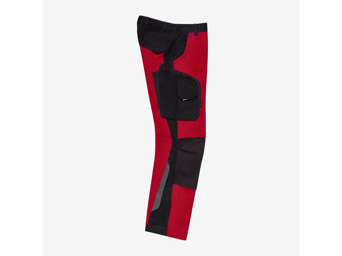 FHB Bundhose ANNETTE Gr. 48, rot/schwarz, 125610