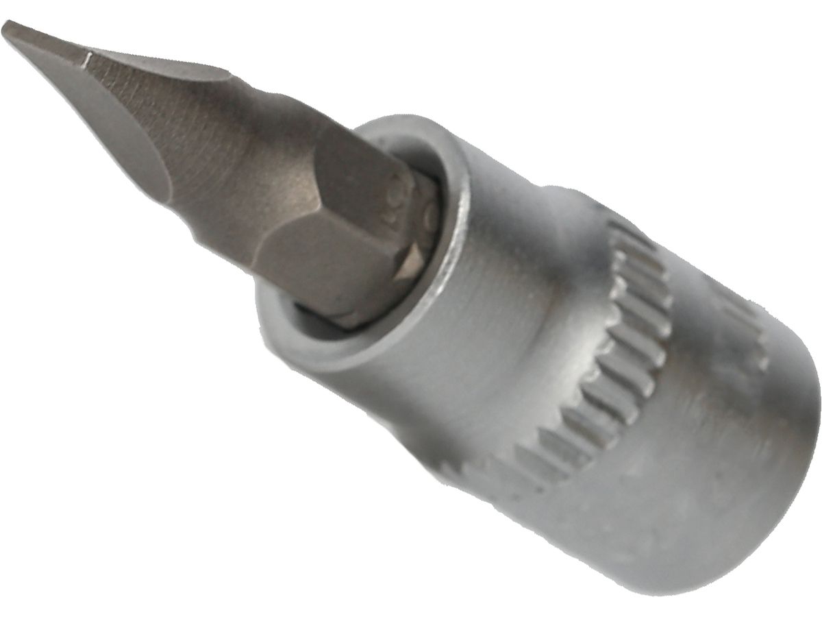 BRILLIANT TOOLS 1/4" Schlitz Schrauben- dreher-Einsatz,38mm, 1x5,5mm