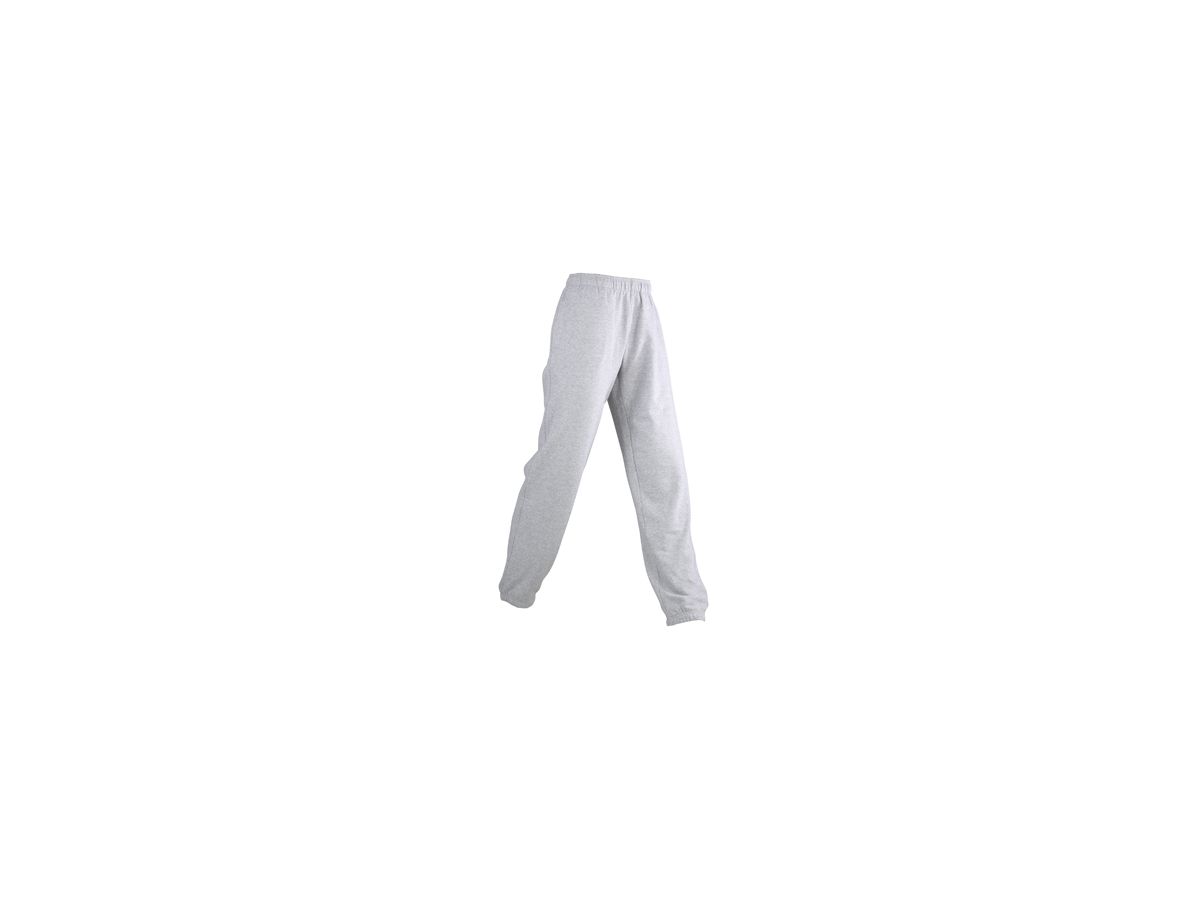 JN Mens Jogging Pants JN036 80%BW/20%PES, grey-heather, Größe XL