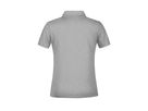 JN Promo Polo Lady JN791 grey-heather, Größe XXL