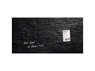 Sigel Multifunktionstafel artverum GL149 910x460x15mm schiefer Stone