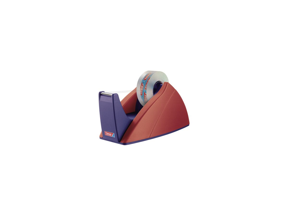 Tischabroller Nr. 57421 Leer rot - blau (33 m : 19 mm)