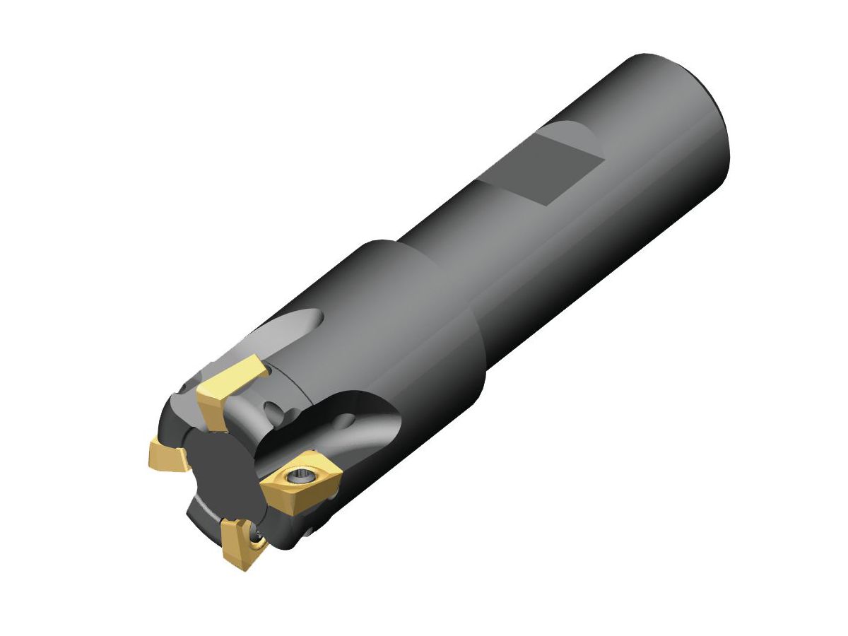 KENNAMETAL KISR100AD160F4 NGE A 1 DIA. 1 WELDON INDEXABLE ENDMILL